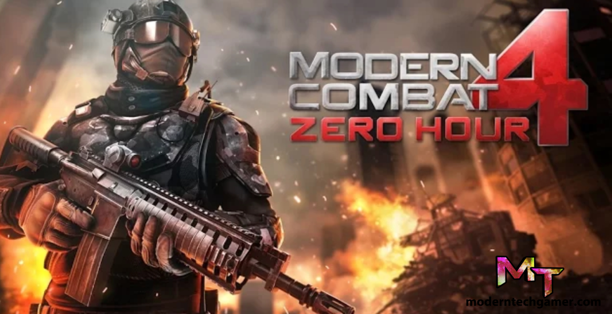 Modern Combat 4 Zero Hour v1.2.2e Apk + Data Download For Android