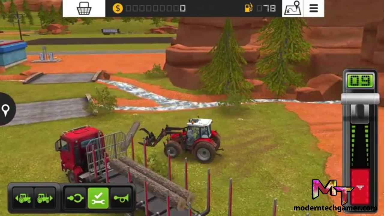 %farming simulator 18 gameplay screen shot