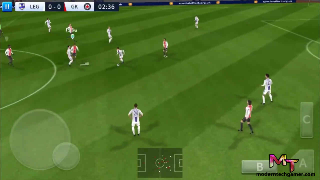 dream league soccer 2019 mod apk gameplay 2